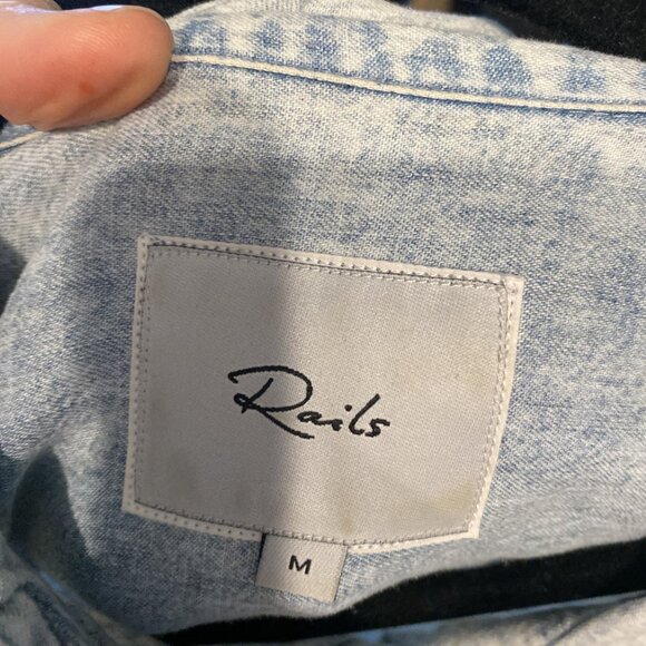 Rails denim button down - Picture 3 of 3